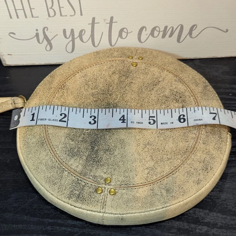 Jerome Dreyfuss Round Leather Wristlet - Picture 5 of 6